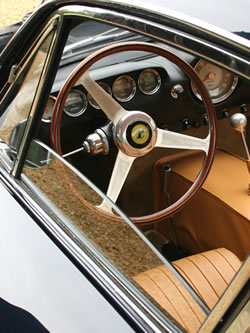 Ferrari 250 Lusso’s beautiful interior