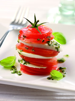 Tomato & mozzarella